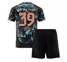 Bayern Munich Mathys Tel #39 Koszulka Wyjazdowa dzieci 2024-25 Krótki Rękaw (+ krótkie spodenki)